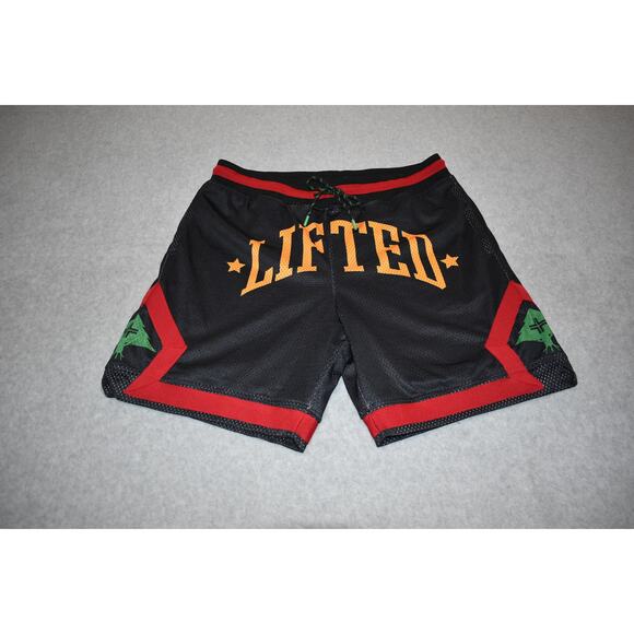 Lifted Research Group Mesh Shorts Mens Size XL W/ Pockets Performance 7" Inseam - Picture 6 of 6